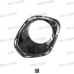 MINI Cooper JCW (John Cooper Works) S Base F56 LCI 2022-ON with Aftermarket Parts - Fog Light Bezel Carbon Fiber/FRP from Geex Village
