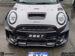 MINI Cooper JCW (John Cooper Works) S Base F56 LCI 2022-ON with Aftermarket Parts - Front Canards Carbon Fiber/FRP from Geex Village
