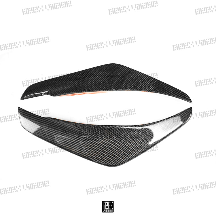 MINI Cooper JCW (John Cooper Works) S Base F56 LCI 2022-ON with Aftermarket Parts - Front Canards Carbon Fiber/FRP from Geex Village