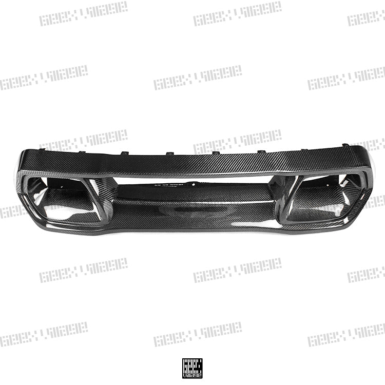 MINI Cooper JCW (John Cooper Works) S Base F56 LCI 2022-ON with Aftermarket Parts - Front Lip Carbon Fiber/FRP from Geex Village