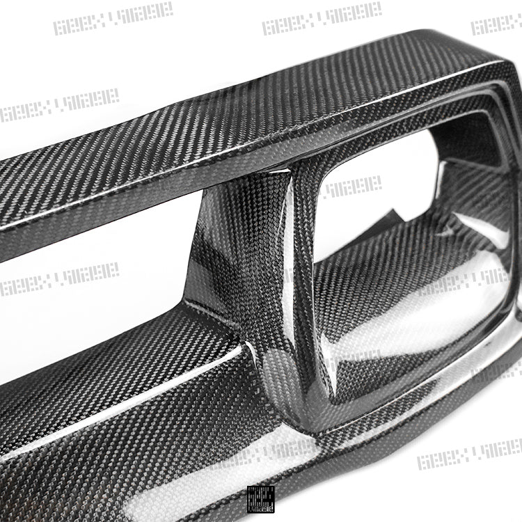MINI Cooper JCW (John Cooper Works) S Base F56 LCI 2022-ON with Aftermarket Parts - Front Lip Carbon Fiber/FRP from Geex Village
