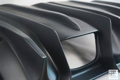 MINI Cooper JCW (John Cooper Works) S Base F56 LCI 2022-ON with Aftermarket Parts - Rear Diffuser Carbon Fiber/FRP from Geex Village