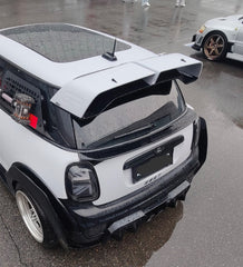 MINI Cooper JCW (John Cooper Works) S Base F56 LCI 2022-ON with Aftermarket Parts - Rear Roof Spoiler Carbon Fiber/FRP from Geex Village
