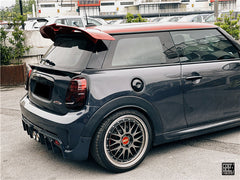 MINI Cooper JCW (John Cooper Works) S Base F56 LCI 2022-ON with Aftermarket Parts - Rear Spoiler Carbon Fiber/FRP from Geex Village