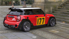 MINI Cooper JCW (John Cooper Works) S Base F56 LCI 2022-ON with Aftermarket Parts - Rear Spoiler Carbon Fiber/FRP from Geex Village