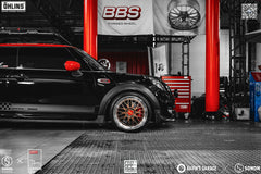 MINI Cooper JCW (John Cooper Works) S Base F56 LCI 2022-ON with Aftermarket Parts - Side Skirts Carbon Fiber/FRP from Geex Village