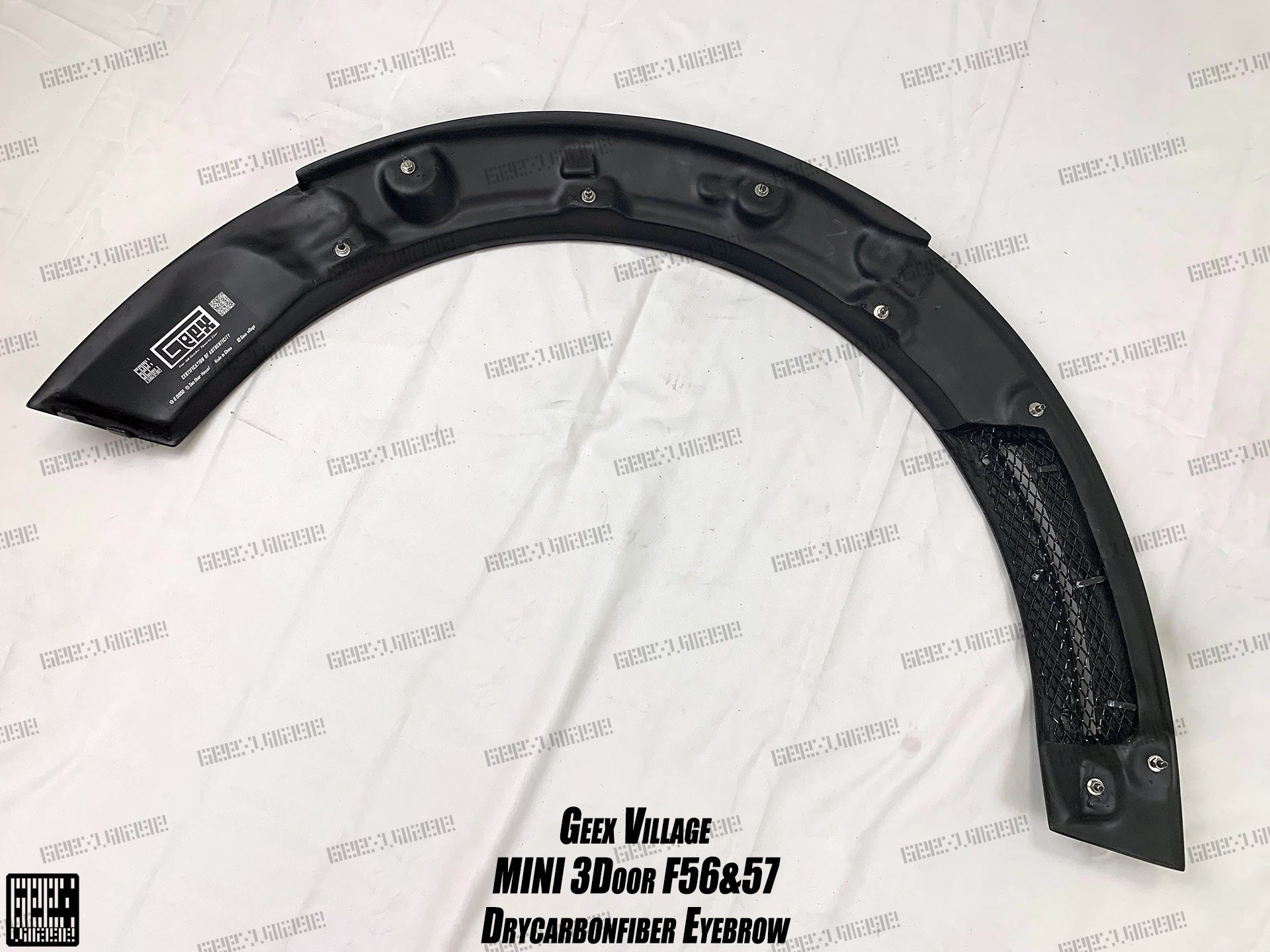 MINI Cooper JCW (John Cooper Works) S Base F56 LCI 2022-ON with Aftermarket Parts - Widebody Front Canards , Wheel Arches, and Rear Canards Carbon Fiber/FRP from Geex Village