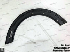 MINI Cooper JCW (John Cooper Works) S Base F56 LCI 2022-ON with Aftermarket Parts - Widebody Front Canards , Wheel Arches, and Rear Canards Carbon Fiber/FRP from Geex Village