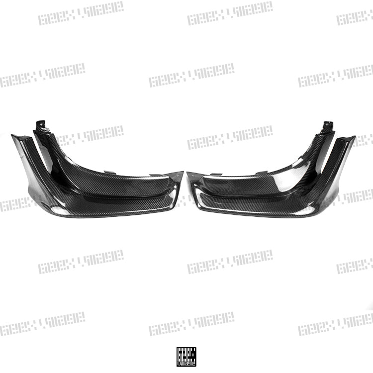 MINI Cooper JCW (John Cooper Works) S Base F56 LCI 2022-ON with Aftermarket Parts - Widebody Front Canards , Wheel Arches, and Rear Canards Carbon Fiber/FRP from Geex Village