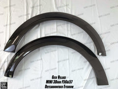 MINI Cooper JCW (John Cooper Works) S Base F56 LCI 2022-ON with Aftermarket Parts - Widebody Front Canards , Wheel Arches, and Rear Canards Carbon Fiber/FRP from Geex Village