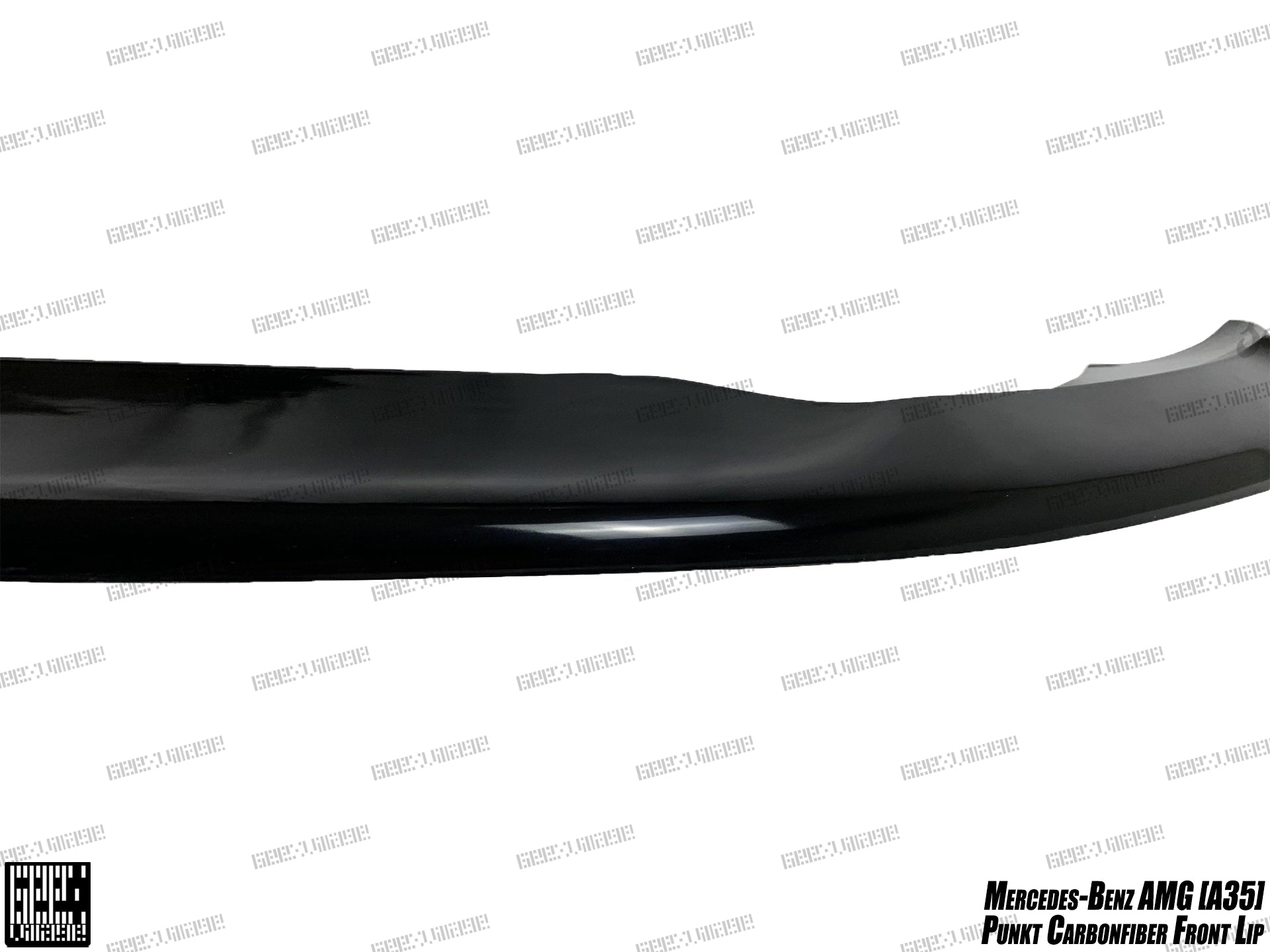 Mercedes Benz A-Class A220 (with sport-package bumper) /A35 /A35L W177 V177 2019-ON with Aftermarket Parts - Punkt Style Front Lip Carbon Fiber from Geex Village
