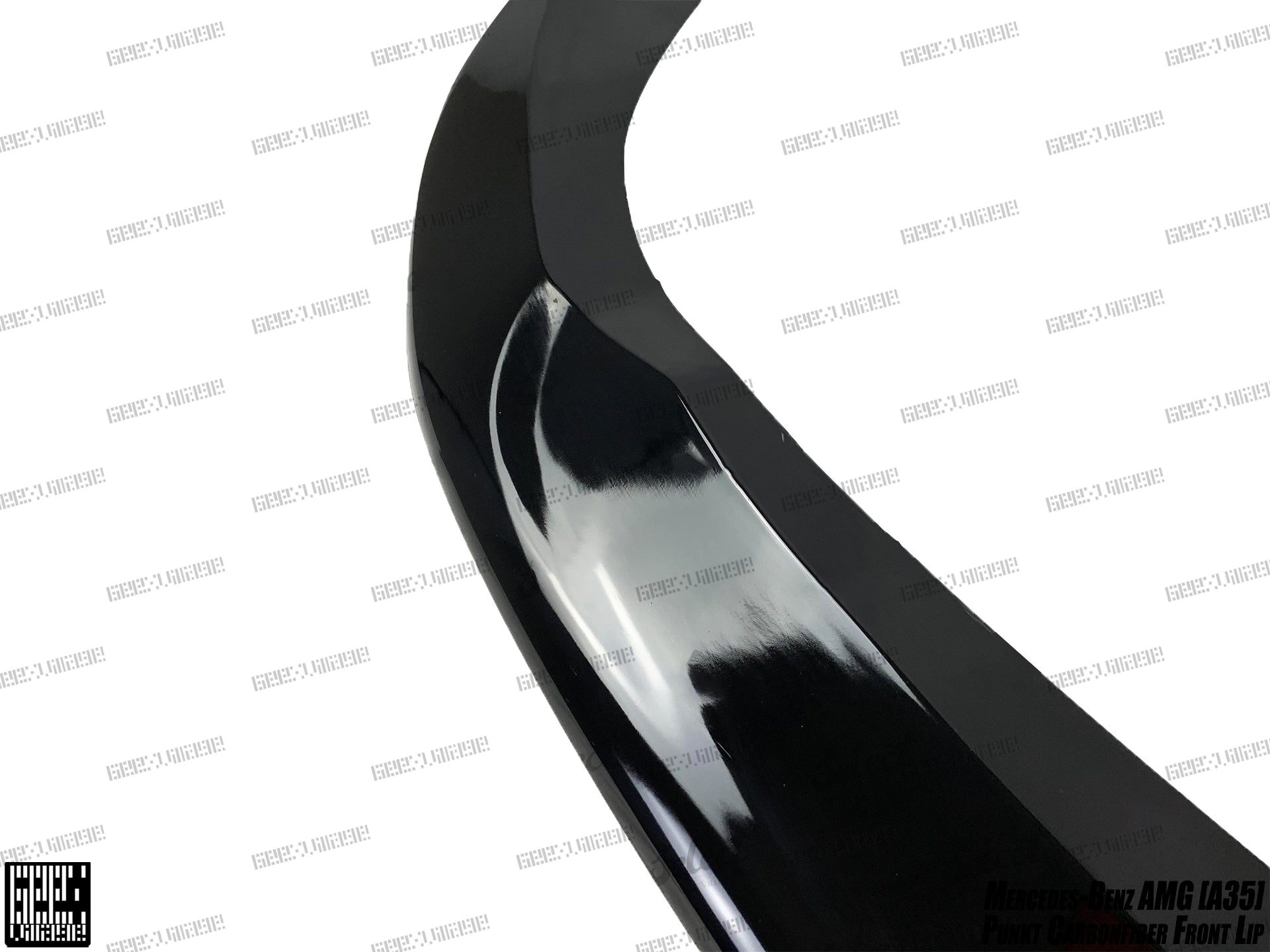 Mercedes Benz A-Class A220 (with sport-package bumper) /A35 /A35L W177 V177 2019-ON with Aftermarket Parts - Punkt Style Front Lip Carbon Fiber from Geex Village
