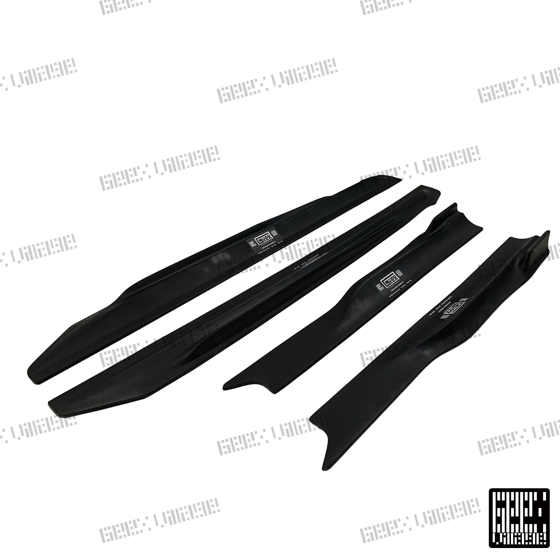 Mercedes Benz A-Class AMG A45 A35 A220 W177 V177 2019-ON with Aftermarket Parts - Blackseries Style Side Skirts Carbon Fiber from Geex Village