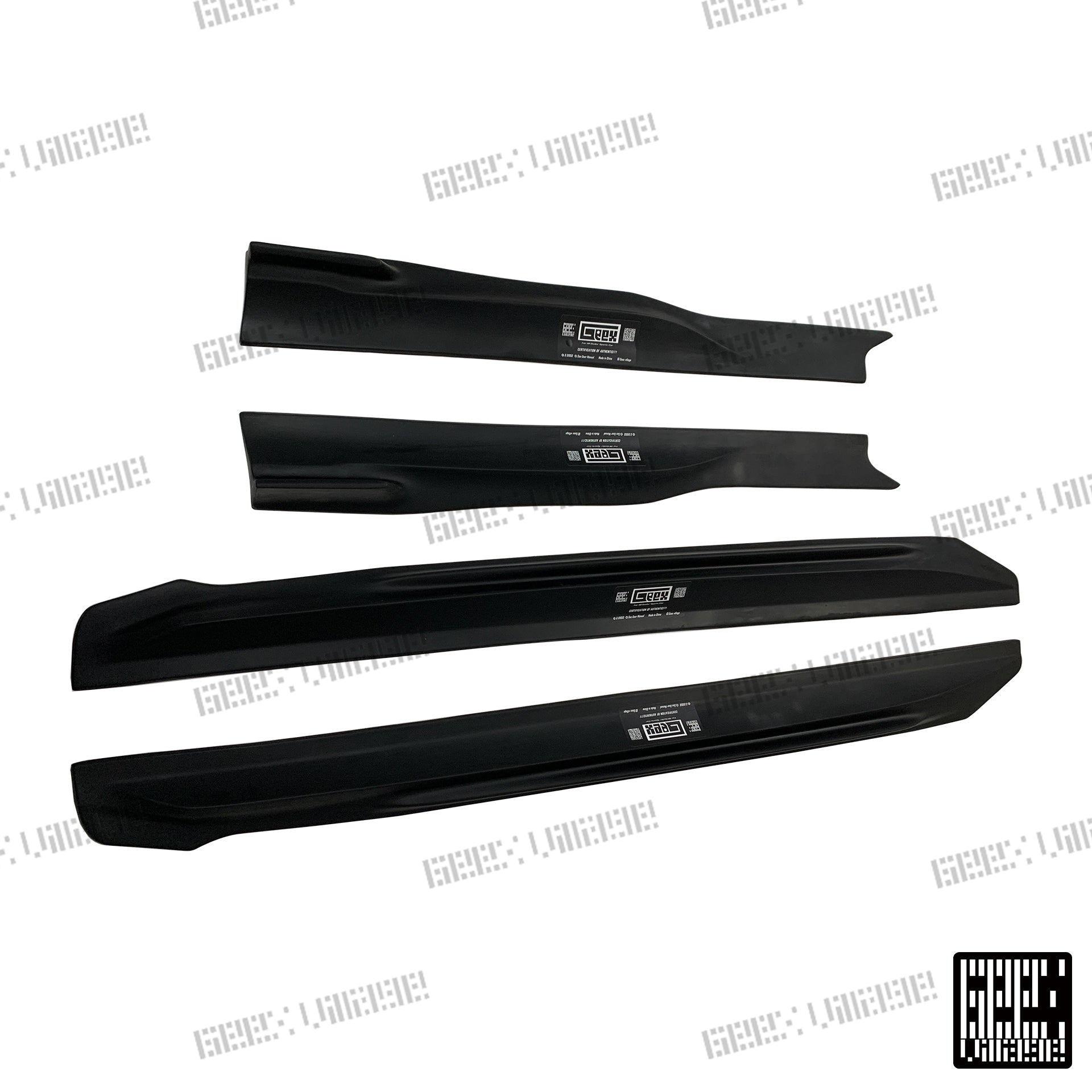 Mercedes Benz A-Class AMG A45 A35 A220 W177 V177 2019-ON with Aftermarket Parts - Blackseries Style Side Skirts Carbon Fiber from Geex Village