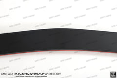 Mercedes Benz A-Class AMG A45 W177 V177 2019-ON with Aftermarket Parts - Blackseries Style Stage 1 Front Corner Splitters & Center Front Lip Carbon Fiber / FRP from Geex Village