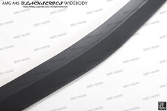 Mercedes Benz A-Class AMG A45 W177 V177 2019-ON with Aftermarket Parts - Blackseries Style Stage 1 Front Corner Splitters & Center Front Lip Carbon Fiber / FRP from Geex Village
