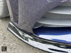 Mercedes Benz C-Class C63S C63 AMG W205 Coupe Convertible (suitable for both pre-facelift and facelift) 2015 2016 2017 2018 2019 2020 2021 2022 2023 with Aftermarket Parts - Front Lip Carbon Fiber from Geex Village