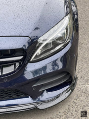 Mercedes Benz C-Class C63S C63 AMG W205 Coupe Convertible (suitable for both pre-facelift and facelift) 2015 2016 2017 2018 2019 2020 2021 2022 2023 with Aftermarket Parts - Front Lip Carbon Fiber from Geex Village