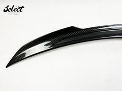 Mercedes Benz C-Class C63s C63 C43 C300 W205 Sedan 2015 2016 2017 2018 2019 2020 2021 with Aftermarket Parts - Rear Spoiler Carbon Fiber from Geex Village