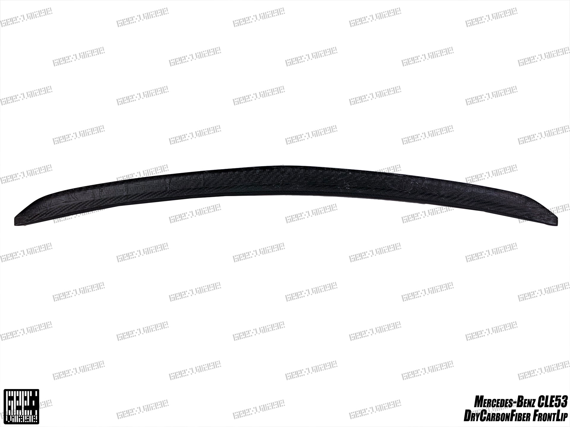 Mercedes Benz CLE-Class AMG CLE 53 2024-ON with Aftermarket Parts - Front Middle Lip Dry Pre-preg Carbon Fiber from Geex Village