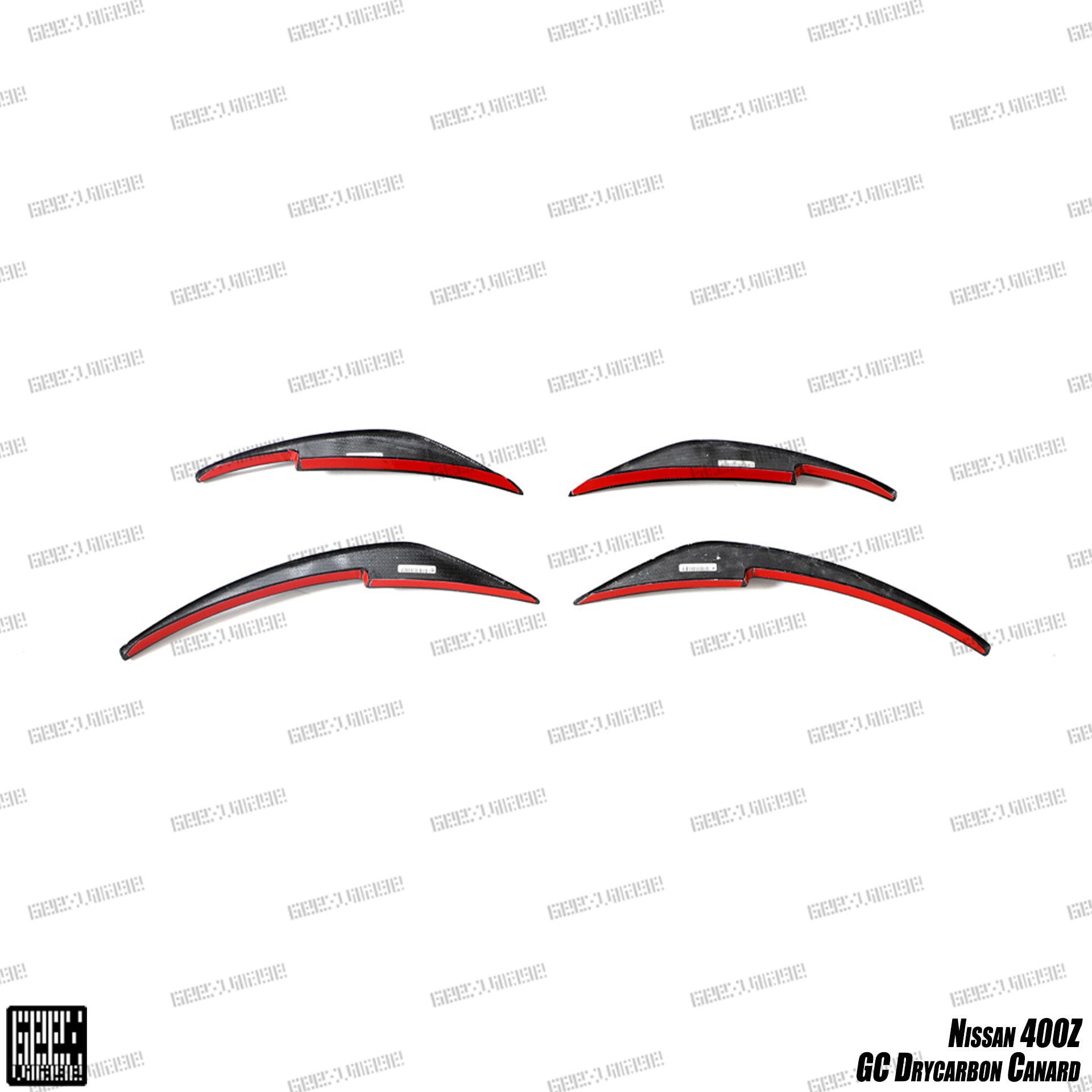Nissan Z 400Z Proto Performance Sport RZ34 2023-ON with Aftermarket Parts - GC Style Front Canards Carbon Fiber from Geex Village