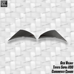 Toyota Supra MK5 A90 A91 3.0 2.0 2020-ON with Aftermarket Parts - Unicorn GT3 Widebody Canards Carbon Fiber/FRP from Geex Village
