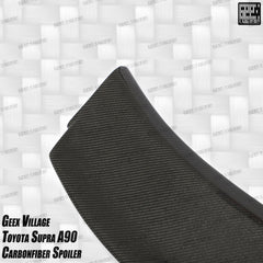 Toyota Supra MK5 A90 A91 3.0 2.0 Coupe 2020-ON with Aftermarket Parts - Unicorn GT3 Widebody Rear Wing Carbon Fiber/FRP from Geex Village