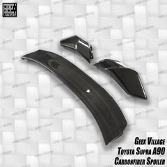 Toyota Supra MK5 A90 A91 3.0 2.0 Coupe 2020-ON with Aftermarket Parts - Unicorn GT3 Widebody Rear Wing Carbon Fiber/FRP from Geex Village