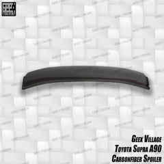 Toyota Supra MK5 A90 A91 3.0 2.0 Coupe 2020-ON with Aftermarket Parts - Unicorn GT3 Widebody Rear Wing Carbon Fiber/FRP from Geex Village