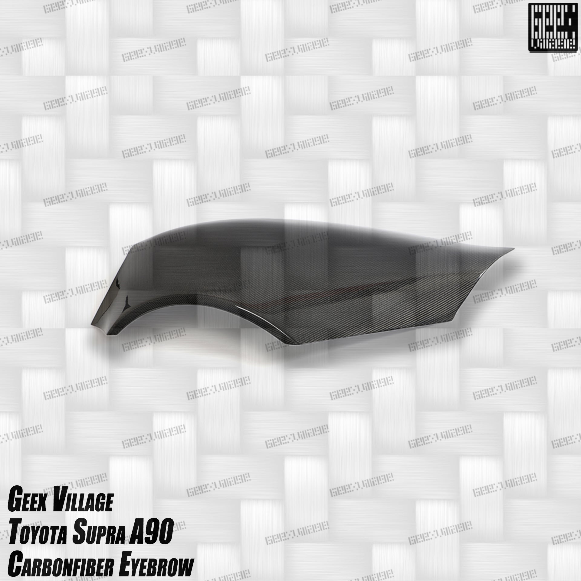 Toyota Supra MK5 A90 A91 3.0 2.0 2020-ON with Aftermarket Parts - Unicorn GT3 Widebody Fender Flares, Wheel Arches, and Side Skirts Carbon Fiber/FRP from Geex Village