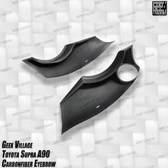 Toyota Supra MK5 A90 A91 3.0 2.0 2020-ON with Aftermarket Parts - Unicorn GT3 Widebody Fender Flares, Wheel Arches, and Side Skirts Carbon Fiber/FRP from Geex Village