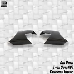 Toyota Supra MK5 A90 A91 3.0 2.0 2020-ON with Aftermarket Parts - Unicorn GT3 Widebody Fender Flares, Wheel Arches, and Side Skirts Carbon Fiber/FRP from Geex Village