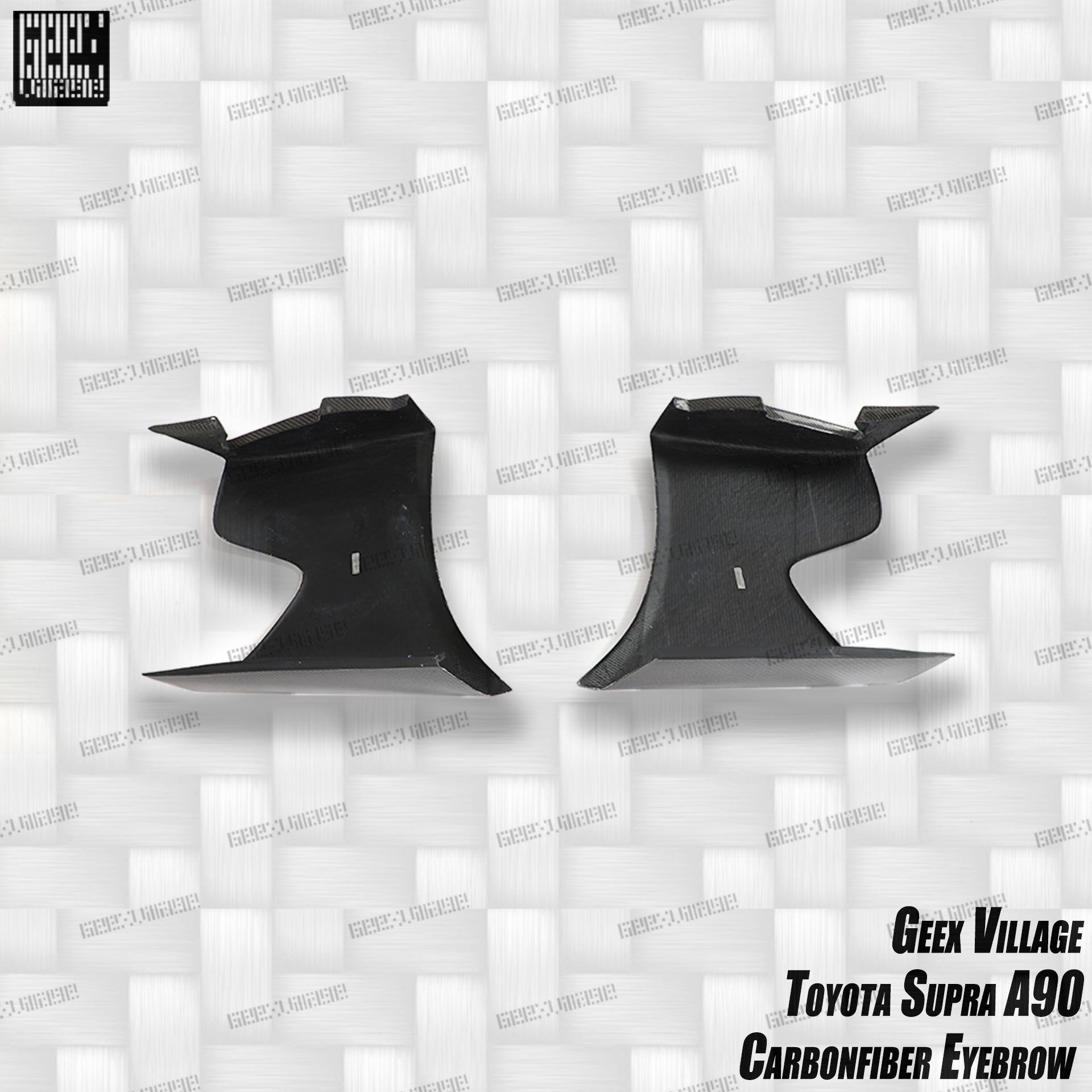 Toyota Supra MK5 A90 A91 3.0 2.0 2020-ON with Aftermarket Parts - Unicorn GT3 Widebody Fender Flares, Wheel Arches, and Side Skirts Carbon Fiber/FRP from Geex Village