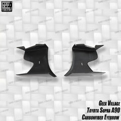 Toyota Supra MK5 A90 A91 3.0 2.0 2020-ON with Aftermarket Parts - Unicorn GT3 Widebody Fender Flares, Wheel Arches, and Side Skirts Carbon Fiber/FRP from Geex Village