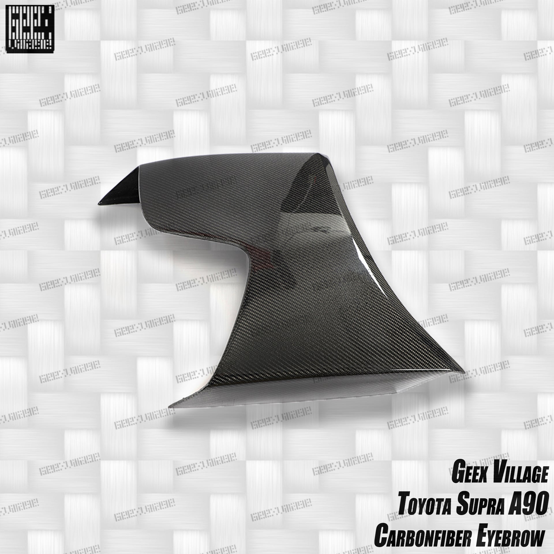 Toyota Supra MK5 A90 A91 3.0 2.0 2020-ON with Aftermarket Parts - Unicorn GT3 Widebody Fender Flares, Wheel Arches, and Side Skirts Carbon Fiber/FRP from Geex Village