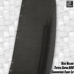 Toyota Supra MK5 A90 A91 3.0 2.0 2020-ON with Aftermarket Parts - Unicorn GT3 Widebody Front Lip Carbon Fiber/FRP from Geex Village