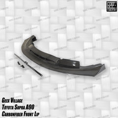Toyota Supra MK5 A90 A91 3.0 2.0 2020-ON with Aftermarket Parts - Unicorn GT3 Widebody Front Lip Carbon Fiber/FRP from Geex Village
