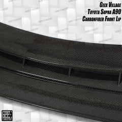 Toyota Supra MK5 A90 A91 3.0 2.0 2020-ON with Aftermarket Parts - Unicorn GT3 Widebody Front Lip Carbon Fiber/FRP from Geex Village