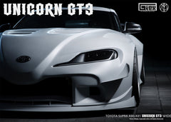 Toyota Supra MK5 A90 A91 3.0 2.0 2020-ON with Aftermarket Parts - Unicorn GT3 Widebody Canards Carbon Fiber/FRP from Geex Village