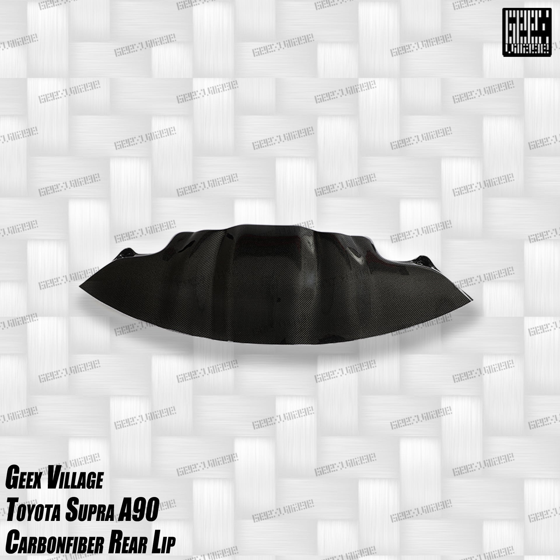 Toyota Supra MK5 A90 A91 3.0 2.0 2020-ON with Aftermarket Parts - Unicorn GT3 Widebody Rear Diffuser & Widebody Rear Diffuser Undertray & Widebody Rear Canards Carbon Fiber/FRP from Geex Village