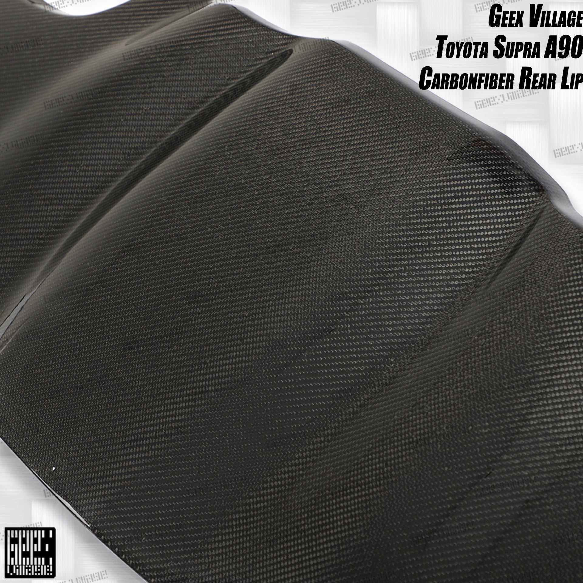 Toyota Supra MK5 A90 A91 3.0 2.0 2020-ON with Aftermarket Parts - Unicorn GT3 Widebody Rear Diffuser & Widebody Rear Diffuser Undertray & Widebody Rear Canards Carbon Fiber/FRP from Geex Village