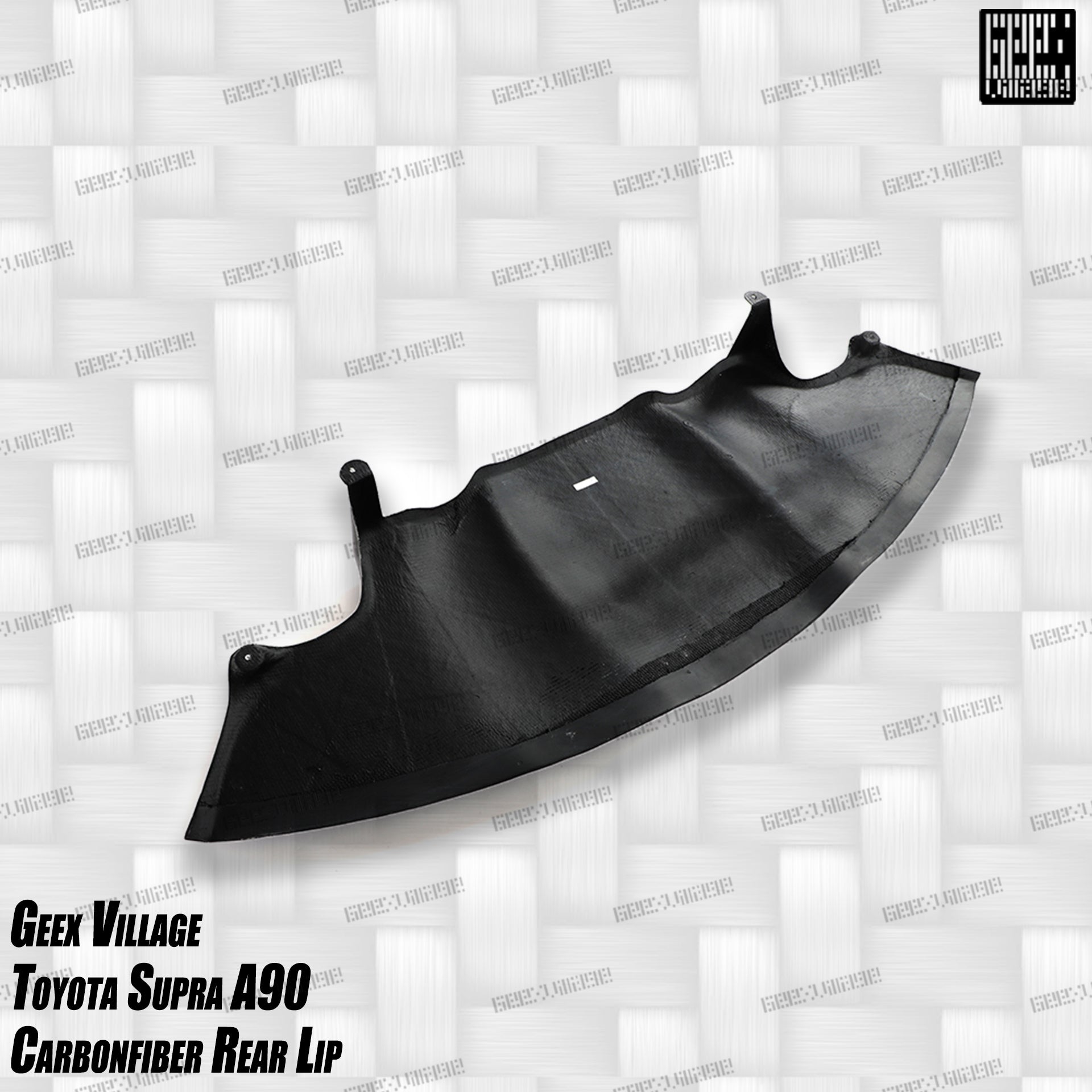 Toyota Supra MK5 A90 A91 3.0 2.0 2020-ON with Aftermarket Parts - Unicorn GT3 Widebody Rear Diffuser & Widebody Rear Diffuser Undertray & Widebody Rear Canards Carbon Fiber/FRP from Geex Village