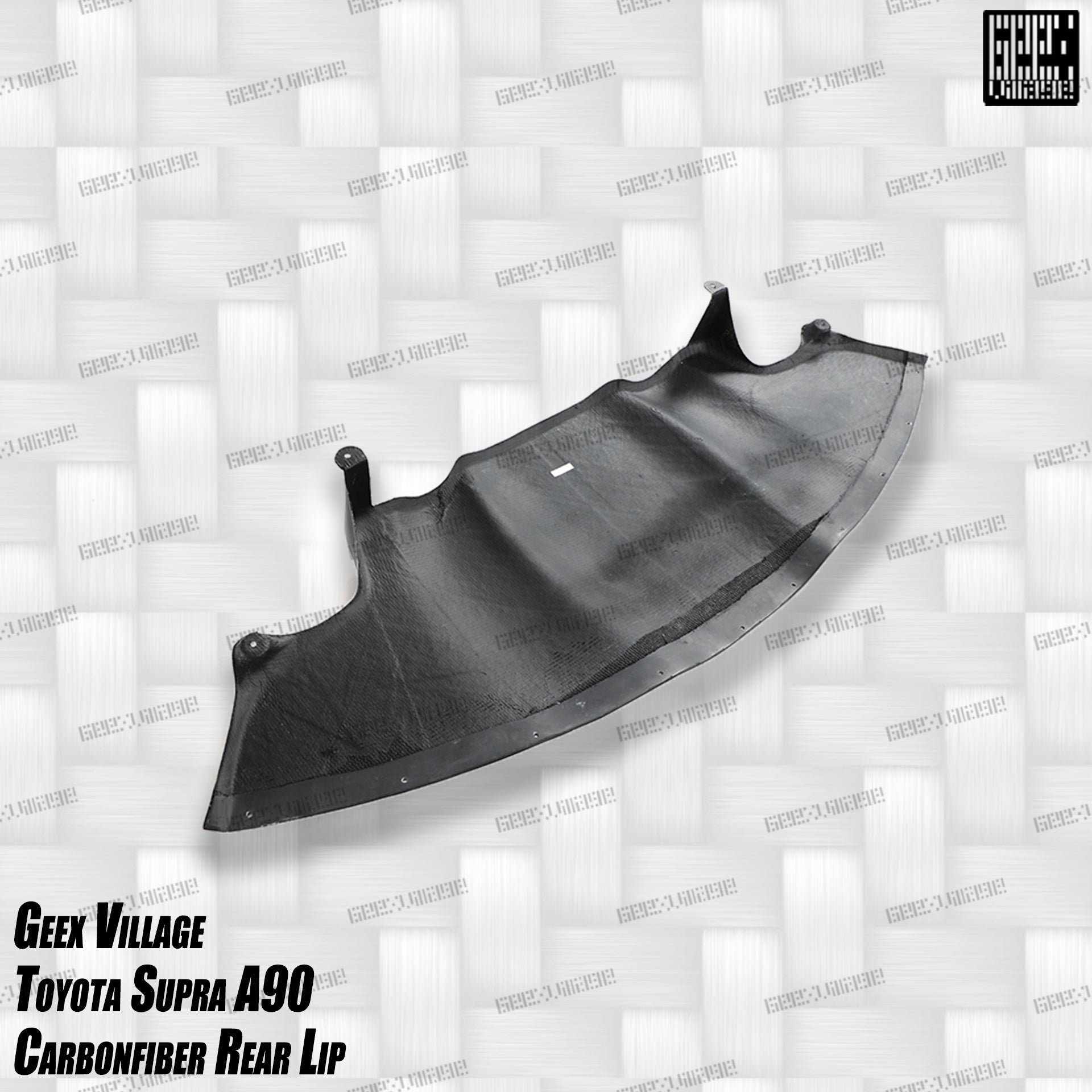 Toyota Supra MK5 A90 A91 3.0 2.0 2020-ON with Aftermarket Parts - Unicorn GT3 Widebody Rear Diffuser & Widebody Rear Diffuser Undertray & Widebody Rear Canards Carbon Fiber/FRP from Geex Village