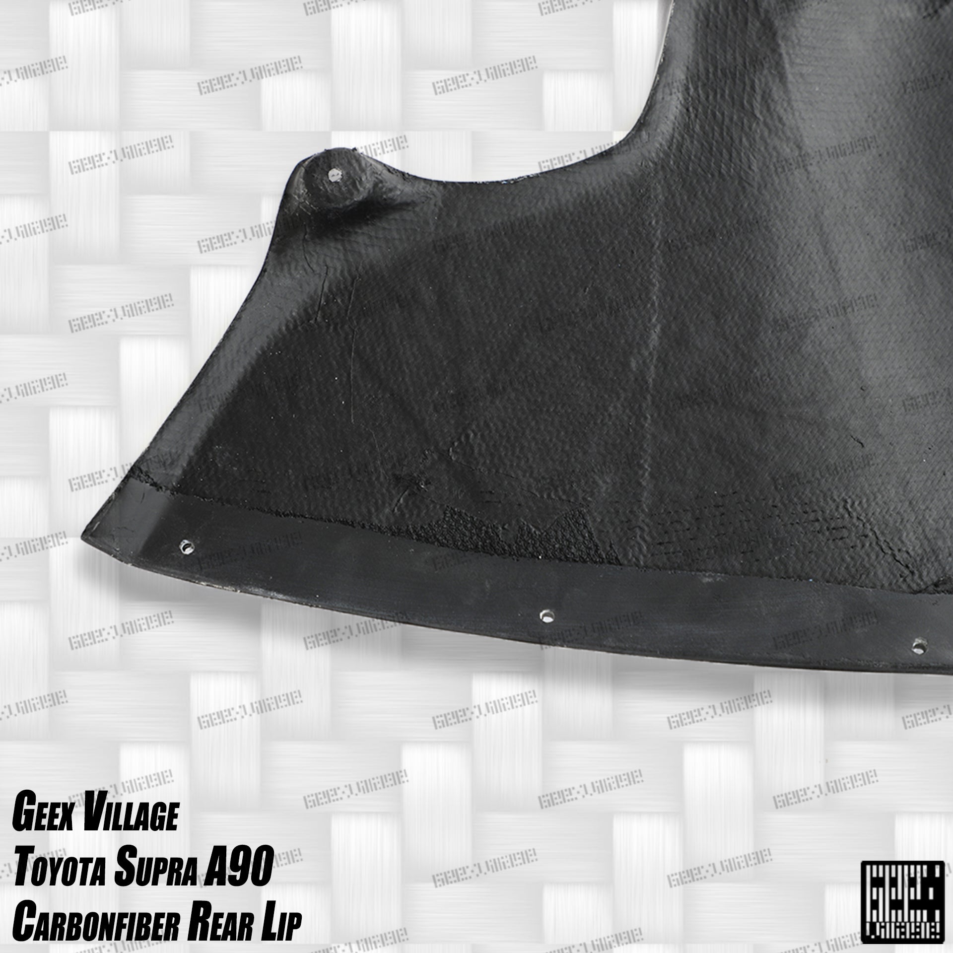 Toyota Supra MK5 A90 A91 3.0 2.0 2020-ON with Aftermarket Parts - Unicorn GT3 Widebody Rear Diffuser & Widebody Rear Diffuser Undertray & Widebody Rear Canards Carbon Fiber/FRP from Geex Village