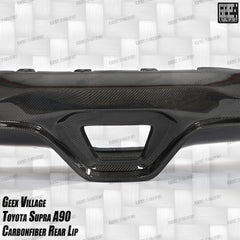 Toyota Supra MK5 A90 A91 3.0 2.0 2020-ON with Aftermarket Parts - Unicorn GT3 Widebody Rear Diffuser & Widebody Rear Diffuser Undertray & Widebody Rear Canards Carbon Fiber/FRP from Geex Village