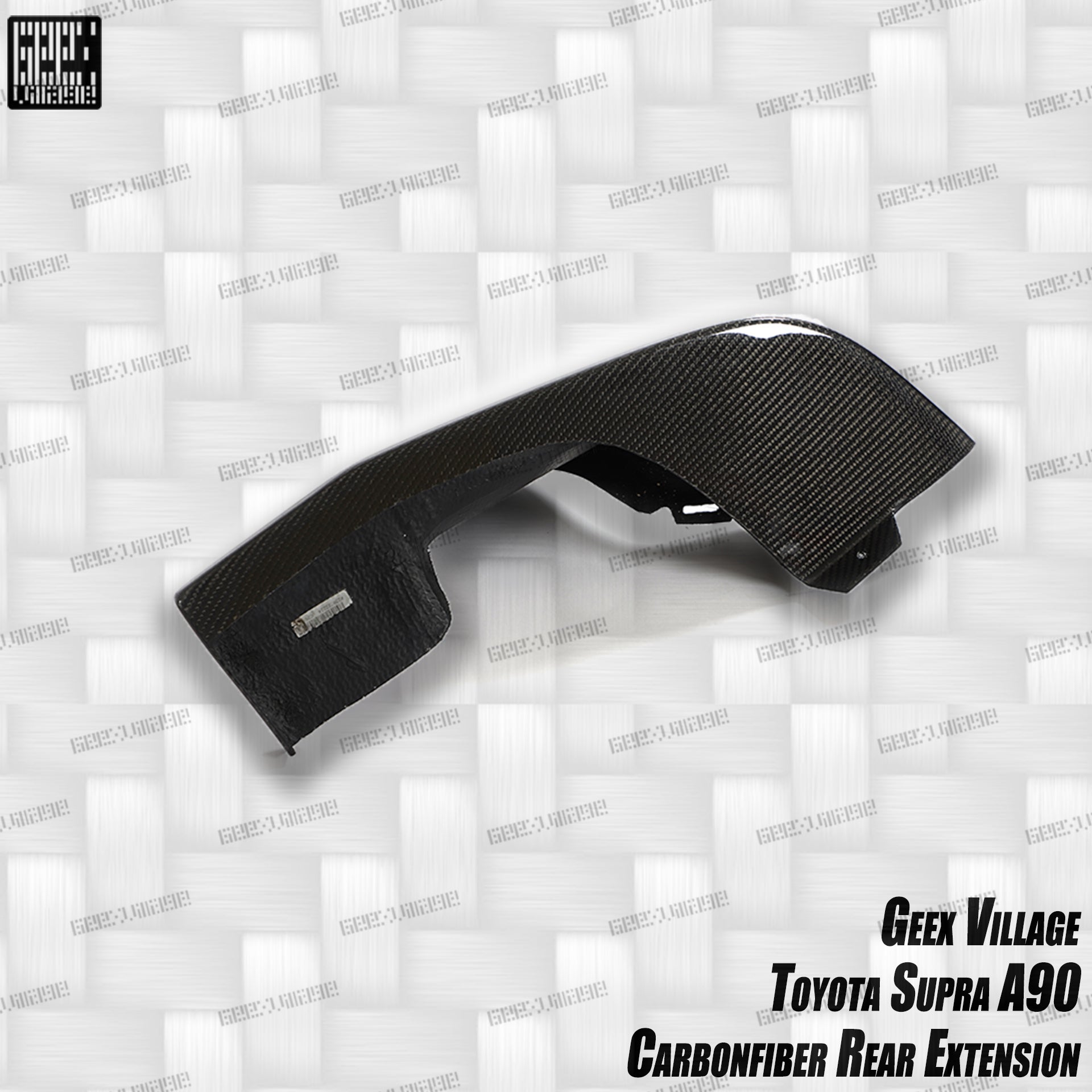 Toyota Supra MK5 A90 A91 3.0 2.0 2020-ON with Aftermarket Parts - Unicorn GT3 Widebody Rear Diffuser & Widebody Rear Diffuser Undertray & Widebody Rear Canards Carbon Fiber/FRP from Geex Village