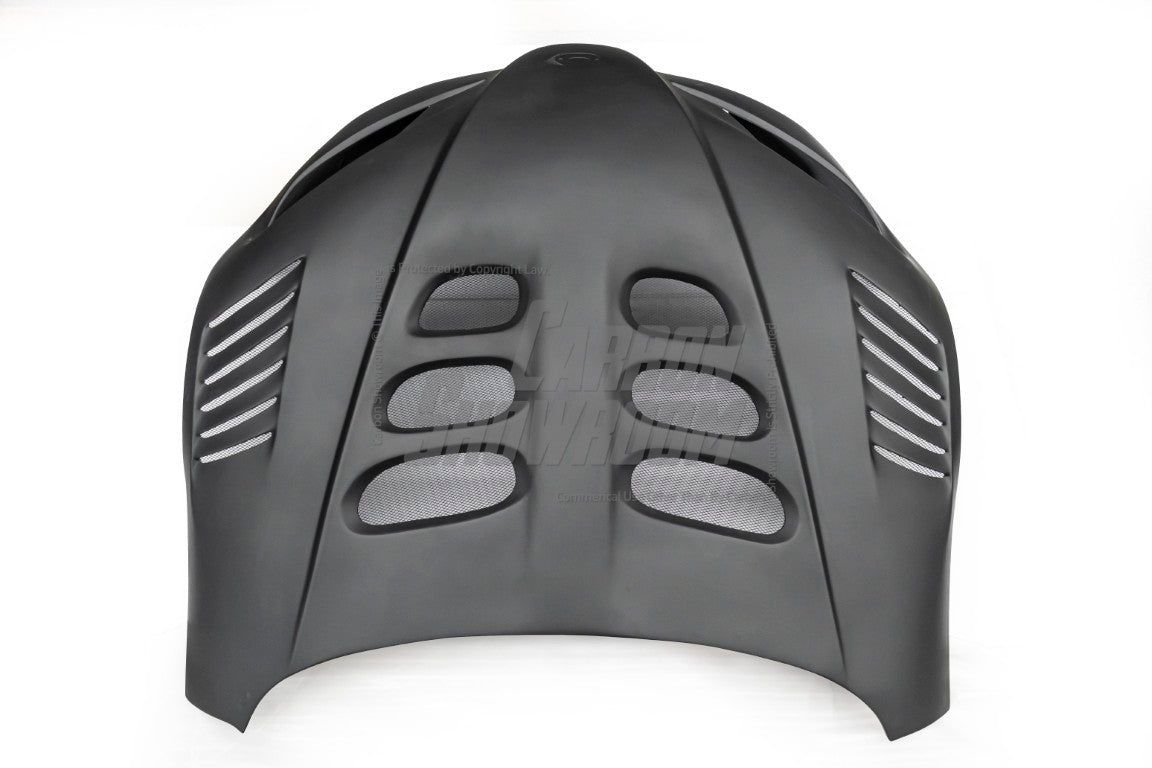 Toyota Supra MK5 A90 A91 3.0 2.0 2020-ON with Aftermarket Parts - Unicorn GT3 Clamshell Hood and Front Bumper & Steel Brackets and Cable for Clamshell Hood and Bumper Carbon Fiber/FRP/Steel from Geex Village