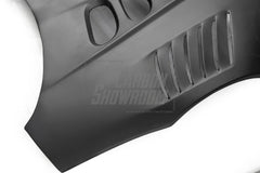 Toyota Supra MK5 A90 A91 3.0 2.0 2020-ON with Aftermarket Parts - Unicorn GT3 Clamshell Hood and Front Bumper & Steel Brackets and Cable for Clamshell Hood and Bumper Carbon Fiber/FRP/Steel from Geex Village