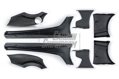 Toyota Supra MK5 A90 A91 3.0 2.0 2020-ON with Aftermarket Parts - Unicorn GT3 Widebody Fender Flares, Wheel Arches, and Side Skirts Carbon Fiber/FRP from Geex Village