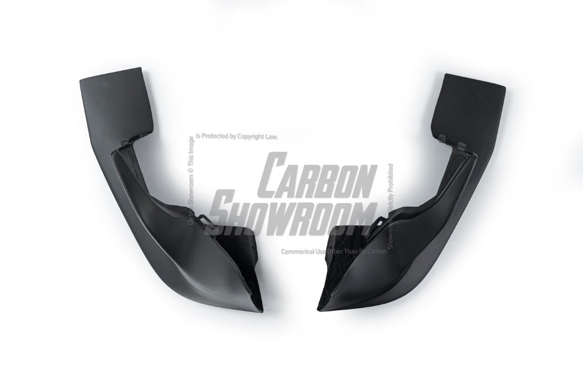 Toyota Supra MK5 A90 A91 3.0 2.0 2020-ON with Aftermarket Parts - Unicorn GT3 Widebody Rear Diffuser & Widebody Rear Diffuser Undertray & Widebody Rear Canards Carbon Fiber/FRP from Geex Village